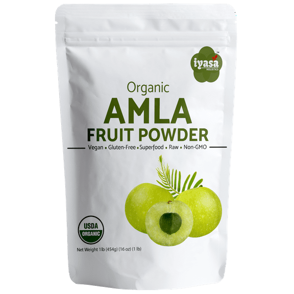 Iyasa Holistics Organic Amla Fruit Powder 16 oz