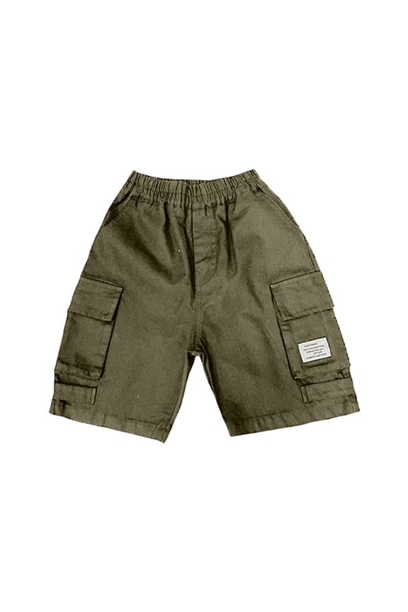 Boys Shorts Kids,Boys Summer Clothes,4-14years Children's Hip Cool Five-minute Pants Workwear Chinese Pants Boys'Shorts Spring and Models,Gifts for Him