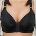 thumbnail image 1 of Iyufng Bras for Women Plus Size,Push Up Wireless Bra Front Closure,Women Fashion Underwear No Underwire Plus Size Together Everyday Bras, 1 of 4