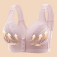 thumbnail image 1 of Iyufng Bras for Women,Push up Wireless Bra,Traceless Comfortable No Steel Ring Breathable Gathering Front Opening Buckle Woman Underwear,Front Closure Bras Plus Size, 1 of 8