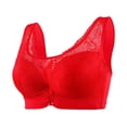 thumbnail image 1 of Iyufng Bras for Women,Push up Wireless Bra,Woman's Lace Embroidered Glossy Comfortable Breathable Full-Coverage Bra Underwear No Rims,Womens Bras Plus Size, 1 of 2