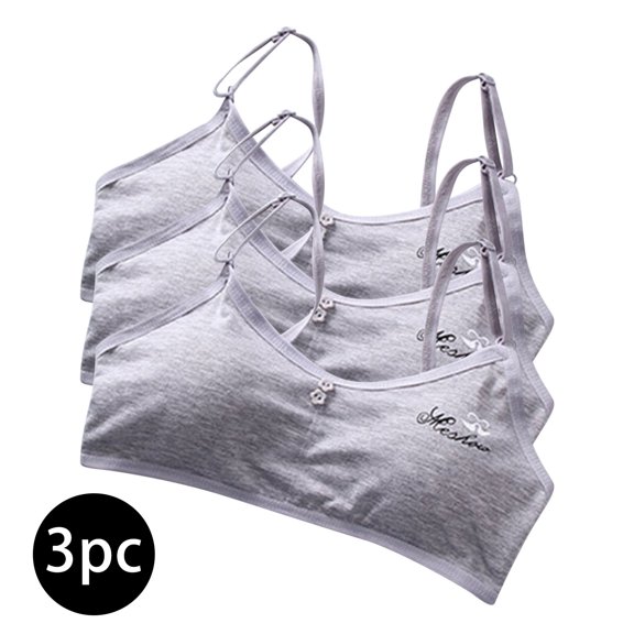 Iyufng Bras for Women Plus Size,Women Bras Push Up,3pc Kids Girls Underwear Bra Children Underclothes Undies Clothes
