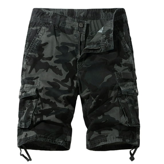 Iyufng Cargo Shorts for Men,Men's Shorts Athletic,Men's Sports Leisure Multi-Pockets Relaxed Summer Shorts Pants,Mens Shorts Athletic