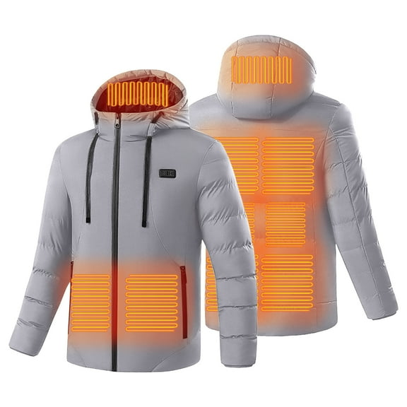 Iyufng Heated Jackets for Women,Womens Heated Jacket,USB Intelligent Constant Temperature Heated Windproof Plus Size Coat for Men and Women 9 Heated Jacket Coat,Womens Winter Heated Jackets