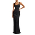 thumbnail image 1 of Iyufng Evening Gown for Women Spaghetti Straps Pleated Bodycon Maxi Dresses, 1 of 7