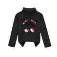 thumbnail image 1 of Iyufng Girls Sweatshirts,Fleece Graphic Cotton Crewneck Pullover Sweatshirt for Girls,Children's Small and Medium-sized Plush Thick Printed High Neck Fashion Tops,Teen Girls Pullover Tops, 1 of 3