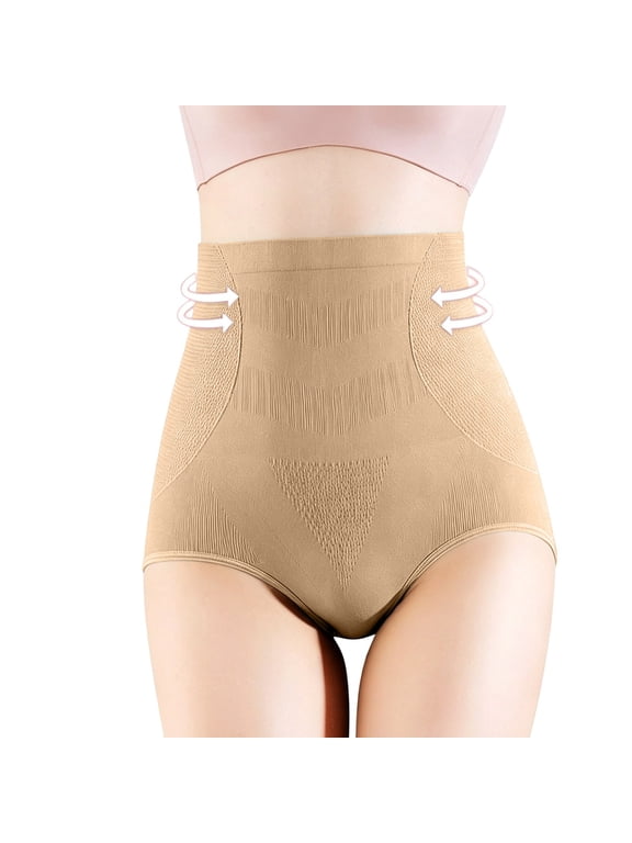 High Waisted Underwear for Women Butt Lifting Tummy Tucking Seamless Shapewear Panties