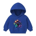 thumbnail image 1 of Iyufng Hoodies for Girls Fleece,Long Sleeve Graphic Hooded Sweatshirt,Kids Pattern T-shirt Printed Round Neck Short Cute Hoodies Boys and Girls,Teen Girls Pullover Tops, 1 of 2
