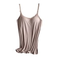 thumbnail image 1 of Iyufng Maternity Nursing Tank Tops with Built in Bras,Crew Neck Sleeveless Pregnancy Tops with Adjustable Straps, 1 of 8