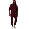 thumbnail image 1 of Iyufng Men Tracksuit Set Hooded Sweatshirts Hoodies for Men,Hooded and Flannel Hoodie Set Sports and Casual Solid Color Two-piece Set Long Sleeved,Mens Hoodies Pullover, 1 of 5