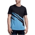 thumbnail image 1 of Iyufng Men's Athletic Shirts Printed Summer Breathable Quick-Dry Fitness Tops, 1 of 5