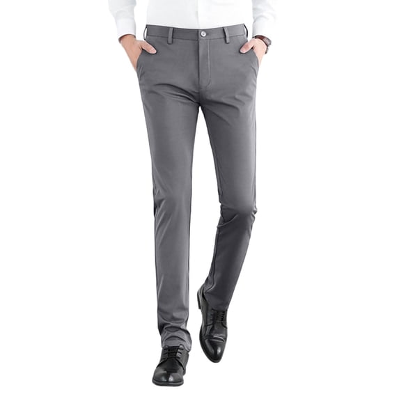 Iyufng Men's Slim Straight Leg Lightweight Pants