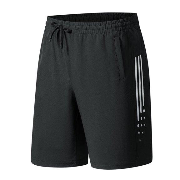 Iyufng Mens Shorts Athletic Men's Shorts,Gym Shorts Athletic Basketball Mesh Shorts for Men Workout Quick Dry Bodybuilding Running Training with Zip Pockets Towel Loop
