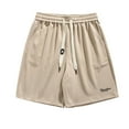 thumbnail image 1 of Iyufng Mens Shorts Athletic Men's Shorts,Mawcllous Men's Loose Straight Leg Summer Athleisure Elasticated Waist Drawstring Cropped Shorts, 1 of 7