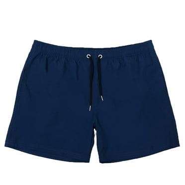 Iyufng Mens Shorts Clearance,Men's Shorts,Elastic Waist Men Fashion Casual Solid Drawstring Elastic with Pockets Beach Shorts,Holiday Savings Deals