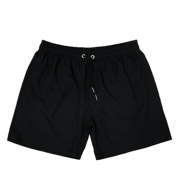 Iyufng Mens Shorts,Men's Shorts,Elastic Waist Men Fashion Casual Solid Drawstring Elastic with Pockets Beach Shorts