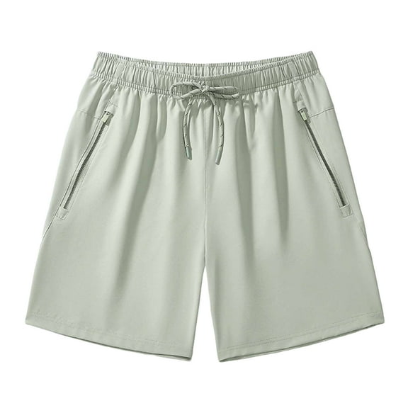Iyufng Mens Shorts Men's Shorts,Men Casual Fashion Sports Quick-dry Elastic Mid-waist Lace-up Pocket Shorts