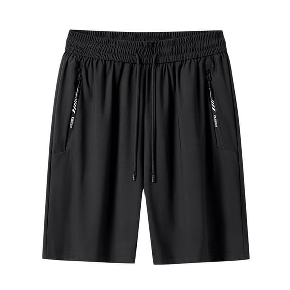 Iyufng Mens Shorts Men's Shorts,Men's Summer Casual and Comfortable Drawstring Pocket Elastic Waist Shorts