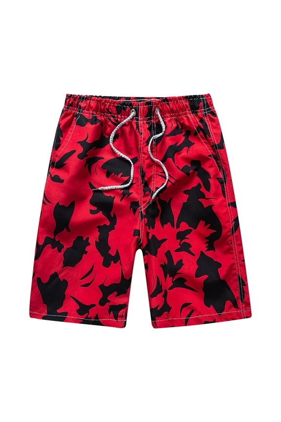 Mens Shorts with Pockets,Men's Shorts Drawstring,Men's Holiday Style Printing Special Print Beach Quick Drying Casual Shorts