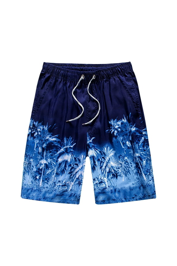 Mens Shorts with Pockets,Men's Shorts Drawstring,Men's Holiday Style Printing Special Print Beach Quick Drying Casual Shorts
