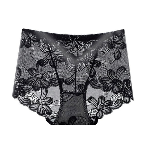 Iyufng Plus Size Panties for Women,Women's Panties Cotton Crotch Lifting Buttock Lace Opening Seductive Sexy Underwear Low Waist Free,Womens Panties