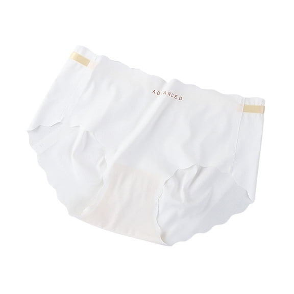 Iyufng Plus Size Panties for Women,Women's Panties Explosion-free Piece Ice Silk Underwear Breathable Comfortable Sexy Waist Bottom Crotch Girl Briefs,Womens Panties