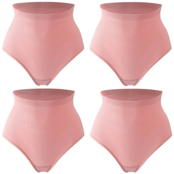 Iyufng Plus Size Panties for Women,Women's Panties Ladies Comfortable Solid Color High Waist Warm Belly Hip Lift Thin Waist Panties Underwear,Womens Panties