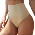 thumbnail image 1 of Iyufng Plus Size Panties for Women,Women's Panties,Shapewear Pants with Tight Belly Seamless Body Lifting Buttocks Exposed T-Shaped Inside Underwear,Womens Thongs, 1 of 8