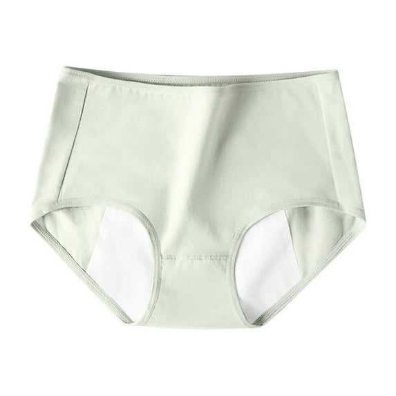 Iyufng Plus Size Panties for Women,Women's Panties Women Period Seamless Mid-waist Breathable Women's Physiological Underwear Briefs,Womens Panties