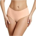 thumbnail image 1 of Iyufng Plus Size Panties for Women,Women's Panties Women's Breathable Cotton Seamless Women's Thong Underwear,Womens Thongs, 1 of 4