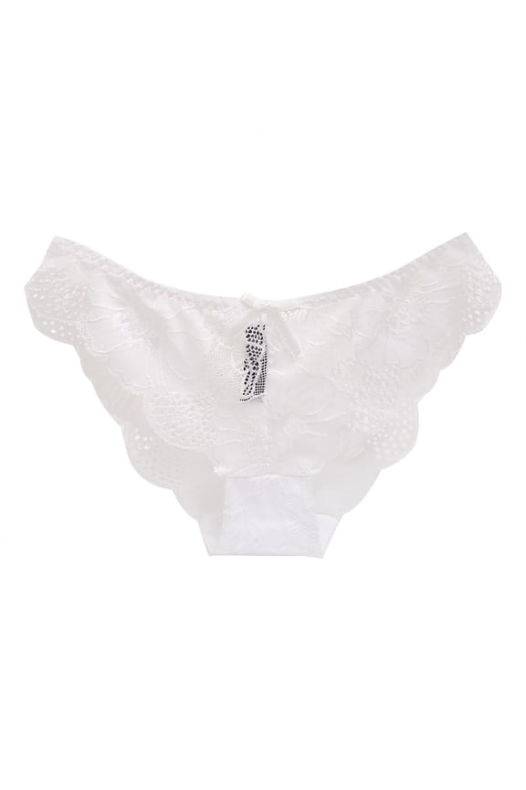 Plus Size Panties for Women,Women's Panties Women's Sexy Lace Transparent Mesh Breathable Cotton Bottom Crotch Panties M-XL,Womens Panties