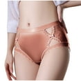 thumbnail image 1 of Iyufng Plus Size Panties for Women,Women's Panties,Womens Breathable Comfortable Soft and Lace Satin Underwear,Womens Panties, 1 of 9