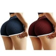 thumbnail image 1 of Iyufng Shorts for Women Plus Size Shorts,2pc Women Basic Slip Bike Shorts Workout Leggings Yoga Shorts Pants, 1 of 8