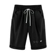 thumbnail image 1 of Iyufng Shorts for Women Plus Size Casual Linen Shorts Women Printed Five Points Large Size Cotton Linen Pants Pants Shorts, 1 of 5