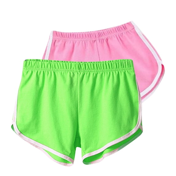 Iyufng Shorts for Women,Plus Size Shorts,2pcWomen Casual Sports Shorts Workout Yoga Shorts Active Shorts