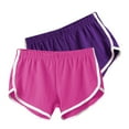 thumbnail image 1 of Iyufng Shorts for Women Plus Size Shorts,2pcWomen Casual Sports Shorts Workout Yoga Shorts Active Shorts, 1 of 2