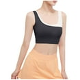 thumbnail image 1 of Iyufng Sports Bras for Women Plus Size,Push Up Bra,Women's Color Blocking Fake Two-piece High Elastic Shock-absorbing Gathered Sports Bra, 1 of 4
