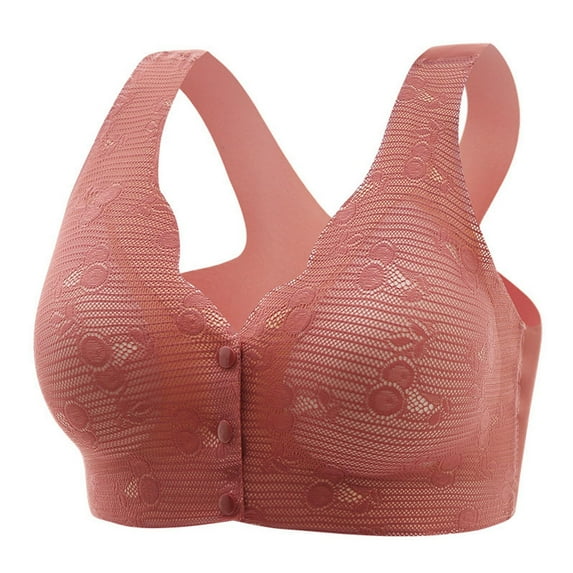 Iyufng Sports Bras for Women Plus Size,Push Up Wirefree Bra,Women's Non-marking Sports Non-steel Ring Bra Back Tank Top Underwear Daily Underwear Daily Bra,Summer Savings Clearance