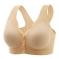 thumbnail image 1 of Iyufng Sports Bras for Women Plus Size,Push Up Wirefree Bra,Women's Non-marking Sports Non-steel Ring Bra Back Tank Top Underwear Daily Underwear Daily Bra, 1 of 2