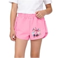 thumbnail image 1 of Iyufng Summer Children Shorts Bow and Cherry Print Shorts with Elastic Waistband Summer Casual Shorts, 1 of 6