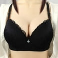thumbnail image 1 of Iyufng Bras for Women,Push up Bra,Women's Solid Color Steel Ring Oversized Gathering Underwear Daily Bra,Women Bras Plus Size, 1 of 6