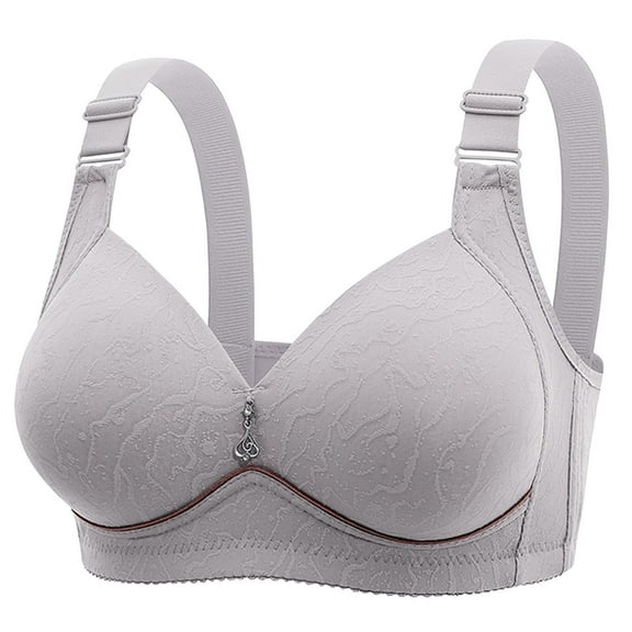 Iyufng Bras for Women,Push up Wireless Bra,Woman's Embroidered Glossy Breathable Bra Underwear No Rims,Womens Bras Plus Size