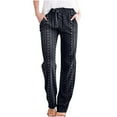 thumbnail image 1 of Iyufng Sweatpants for Women Plus Size,Womens Sweatpants with Pockets,Women's Comfortable Cropped Leisure Time Pants Color Sweatpants Yoga Pants,Gifts for Women,Big Holiday Deals!, 1 of 6