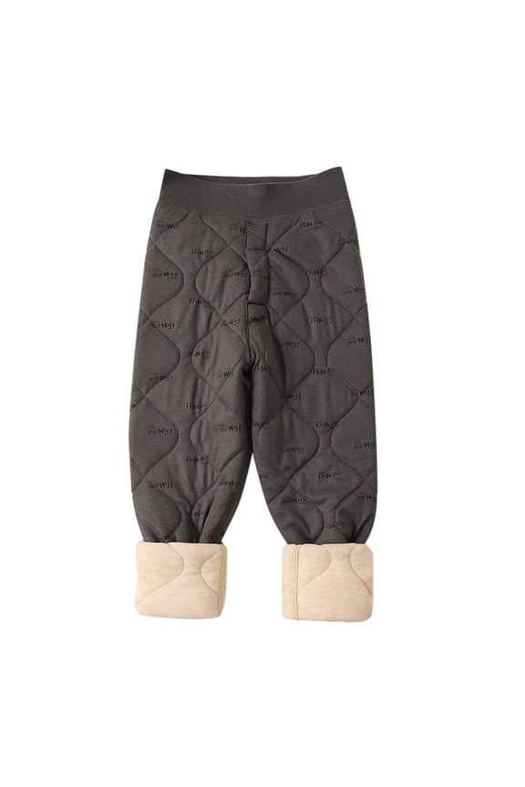 Toddler Kids Girls Pants,Toddler Girl Pants Children's Diamond Thick Warm Tight Outer Pants with Plush Pants for Boys and Girls,Baby Girl Pants