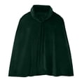 thumbnail image 1 of Iyufng Unisex Plain Velvet Short Cape One Button Closure Minimalist Shawl for Formal Dinner Halloween Masquerade Cosplay Outfit, 1 of 7
