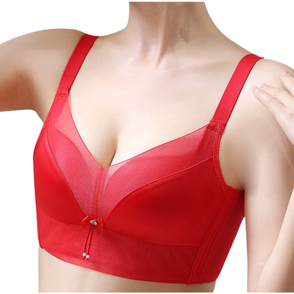 Iyufng Wireless Bras for Women Plus Size,Women's Push up Bra,Comfortable Without Steel Rings Small Chest Gathered and Auxiliary Breast Bra,Womens Bras