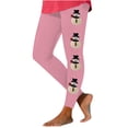 thumbnail image 1 of Iyufng Women's Christmas Leggings,High Waisted Workout Pants Tummy Control Leggings,Christmas Snowman Print Leggings with Yoga Sports Elastic Pants, 1 of 4