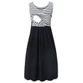 thumbnail image 1 of Iyufng Women's Maternity Dress Sleeveless Crew Neck Pregnancy Dresses Nursing Maternity Clothes, 1 of 4
