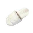 thumbnail image 1 of Iyufng Women's Single Strap Fuzzy Fluffy Open Toe Slide Slippers Soft Warm Plush Indoor House Slippers, 1 of 5