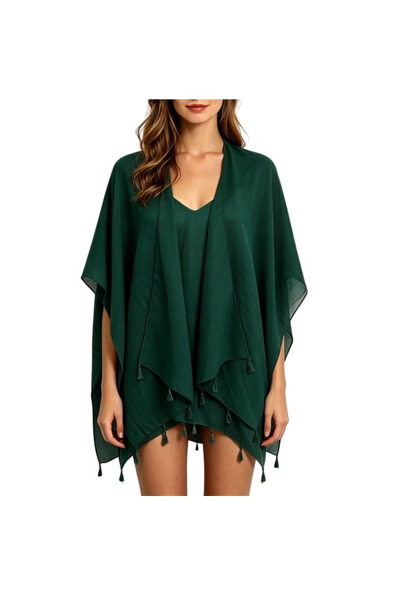 Womens Summer Cardigans Lightweight Jacket Beach Sun Protection Bikini Cover Up Shawl
